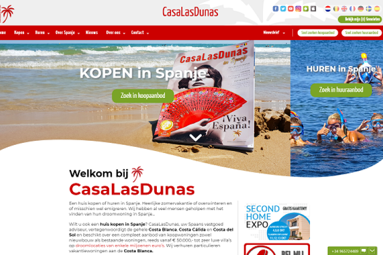 Casa Las Dunas plaatst woningaanbod